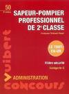 Sapeur-pompier professionnel de 2e classe