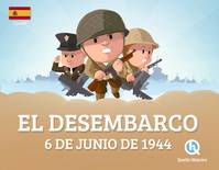 El desembarco  (version espagnole), 6 de Junio de 1944