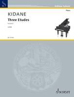 Three Etudes, for piano. piano.