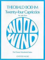 Twenty-Four Capriccios For Solo Flute