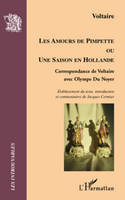 Les Amours de Pimpette, Correspondance de Voltaire avec Olympe Du Noyer