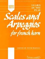 Scales and Arpeggios, Horn.