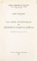 Les idées esthétiques de Federico Garcia Lorca