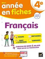 Français 4e, fiches de révision & exercices