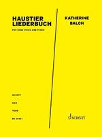 Haustier Liederbuch, for bass voice and piano. bass voice and piano. Partition et parties.