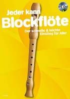 Vol. 6, Jeder kann Blockflöte, Der schnelle & leichte Einstieg für Alle!. Vol. 6. descant recorder.
