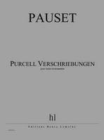 Purcell Verschriebungen, Violon et ensemble