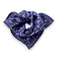 Small foulard Manika Magic Dream Enfants bleu marine et violet