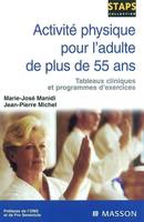 Activités physiques pour l'adulte de plus de 55 ans, tableaux cliniques et programmes d'exercices