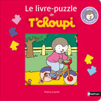T'choupi, l'ami des petits, Le Livre-puzzle de T'choupi, avec 5 puzzles