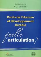 Droits de l'Homme et développement durable, Quelle articulation ?