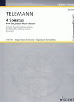 4 Sonatas, from 