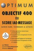 Objectif 400 au Score IAE-Message