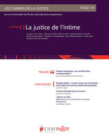 Les Cahiers de la justice 4/2021