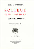 Solfège, cours élémentaire. Livre du Maître, Livre du Maître