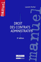 droit des contrats administratifs - 9ème édition