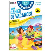 Cahier de vacances 2024 - Les incollables - Petite Section à Moyenne Section - 3/4 ans