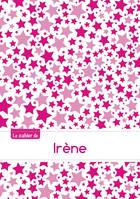 Le cahier d'Irène - Séyès, 96p, A5 - Constellation Rose