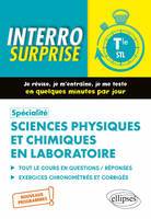 Spécialité Sciences physiques et chimiques en laboratoire - Terminale STL