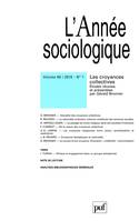 L' année sociologique 2010 - vol. 60 - n° 1, Les croyances collectives