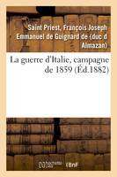 La guerre d'Italie, campagne de 1859