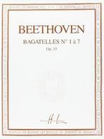 Bagatelles (7) op.33 --- piano