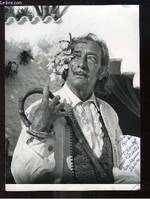 Photographie argentique de Salvador Dali, dédicacée par Marc LANOU à l'artiste-peintre Chantal LAUVIN