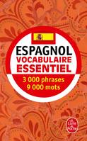 Espagnol - Vocabulaire essentiel, Livre