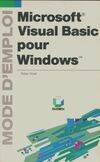 Microsoft visual basic pour Windows, [pour Windows]