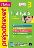 Prépabrevet Français 3e - Brevet 2024, cours, méthodes et entraînement