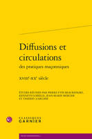 Diffusions et circulations des pratiques maçonniques, XVIIIe-XXe siècle