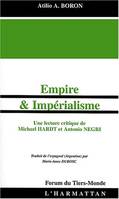 Empire et Impérialisme, Une lecture critique de Michael HARDT et Antonio NEGRI