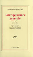 Correspondance générale / Roger Martin Du Gard., 5, 1930-1932, Correspondance générale (Tome 5-1930-1932), 1930-1932