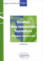 Gestion des ressources humaines - Principes et points-clés, principes et points-clés