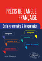Précis de langue française, De la grammaire à l'expression