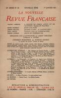 La Nouvelle Revue Française N' 136 (Janvier 1925)