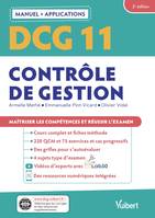 DCG 11- Contrôle de gestion : Manuel et Applications, Maîtriser les compétences et réussir l'examen