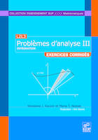 L3M1 Problèmes d'analyse III