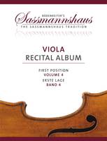 Viola Recital Album, First Position - Volume 4