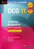 11, CONTROLE DE GESTION LICENCE DCG 11 : MANUEL 2009/2010, manuel & applications