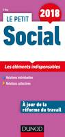 Le Petit Social 2018 - 13e ed. - Les éléments indispensables, Les éléments indispensables