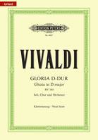 Gloria In D RV 589 - Vocal Score