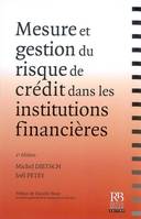 MESURE ET GESTION DU RISQUE DE CREDIT DANS LES INSTITUTIONS FINANCIERES