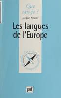 Les langues de l'Europe