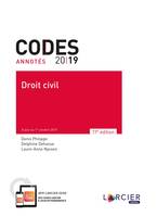 Code annoté - Droit civil 2019, À jour au 1er octobre 2019