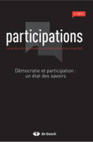 PARTICIPATIONS 2011/1 DEMOCRATIE ET PARTICIPATION UN ETAT DES SAVOIRS