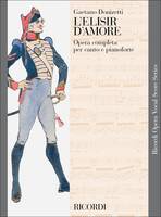 L'elisir d'amore, Vocal Score