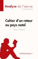 Cahier d'un retour au pays natal de Aimé Césaire (Fiche de lecture), Analyse complète et résumé détaillé de l'oeuvre