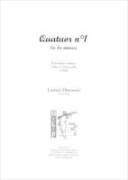 Quatuor n°1, en fa mineur