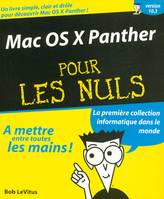 Mac OS X Panther pour les nuls Le Vitus, B.